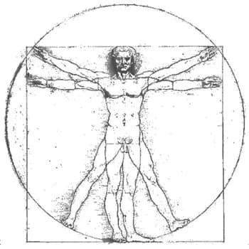 Leonardo da Vinci's Vitruvian Man